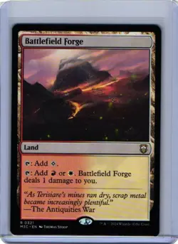 Battlefield Forge [Modern Horizons 3 Commander] Magic MTG - Image 1