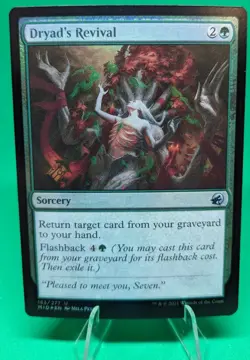 MTG Dryad's Revival Foil Innistrad Midnight Hnt MID NM - Image 1