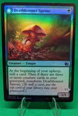 MTG Deathbonnet Sprout Deathbonnet Hulk Foil Innistrad MID NM - Image 1
