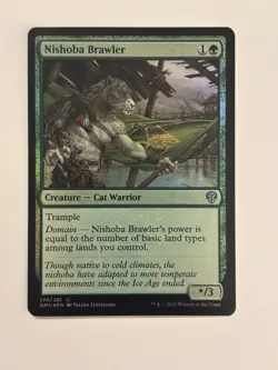 Nishoba Brawler Dominaria United Foil Magic the Gathering MTG - Image 1