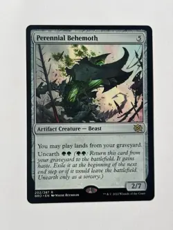 Perennial Behemoth The Brothers' War Magic the Gathering MTG - Image 1