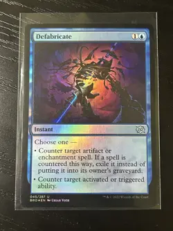 MTG Defabricate The Brothers' War Foil #45 - Image 1