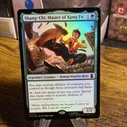 MTG Marvel Super Heroes Shang-Chi, Master of Kung Fu 0187 Mythic Foil - Image 1