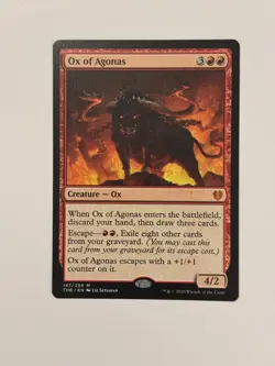 Ox of Agonas Theros Beyond Death Magic the Gathering MTG - Image 1