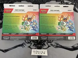 2 X Pokemon TCG First Partner Illustration Collection Series 1 - Image 2