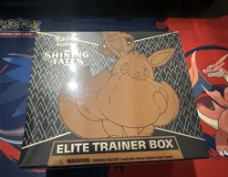 Pokemon Pokemon TCG Shining Fates Elite Trainer Box Sealed Eevee - Image 1