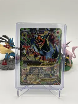 Pokemon TCG: M Houndoom EX 154/162 BREAKthrough LP - Image 1
