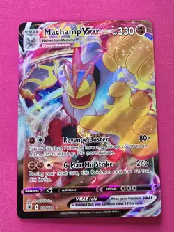Machamp VMAX 073/189 Astral Radiance Full Art Ultra Rare Holo Pokemon Card * New - Image 1
