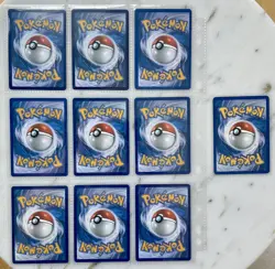 Vintage Pokemon Sandile, Krokorok, Krookodile 10 card Lot Cracked Ice holo rare - Image 2