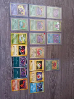 Pokemon TCG Authentic Vintage Card Bundle 10 holos - Image 1