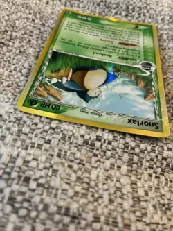 2006 Pokemon EX Delta Species Dragon Frontiers Snorlax #10/101 Rare Holofoil - Image 4