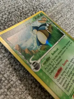 2006 Pokemon EX Delta Species Dragon Frontiers Snorlax #10/101 Rare Holofoil - Image 5