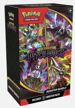 PRESALE - Pokemon TCG Pitch Black Booster Bundle 6 Packs Factory Sealed - Image 1
