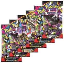PRESALE - Pokemon TCG Pitch Black Booster Bundle 6 Packs Factory Sealed - Image 2