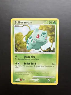 Pokemon TCG Bulbasaur Secret Wonders 77/132 HP - Image 1