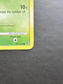 Pokemon TCG Bulbasaur Secret Wonders 77/132 HP - Image 4