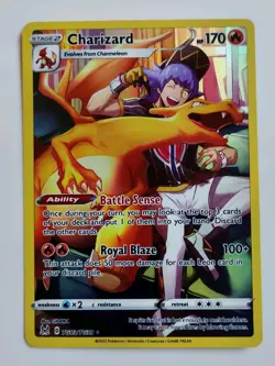 Pokemon TCG Charizard TG03/TG30 Lost Origin Trainer Gallery HOLO Ultra Rare EN - Image 4