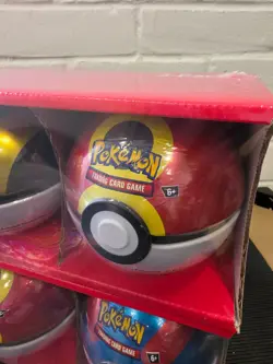 2X Costco Exclusive 3 Tin bundle Pokemon TCG Pokeball (6X Pokeballs Total) - Image 5