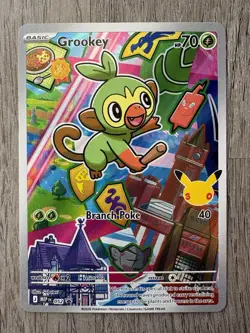 POKEMON Series 2 First Partner Illustration Grookey 052 Scorbunny 053 Sobble 054 - Image 3