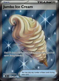 Jumbo Ice Cream 109/086 Ultra Rare Chaos Rising Pokemon Near Mint - Image 1