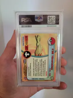 2000 POKEMON TOPPS CHROME NINETALES TEKNO PSA 7, POP 4 - Image 2