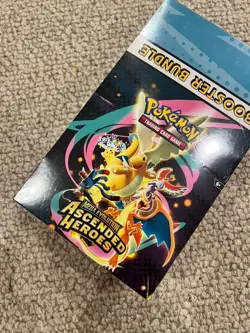 Pokemon Ascended Heroes Booster Bundle Display - sealed ME2.5 tiny dent - Image 1