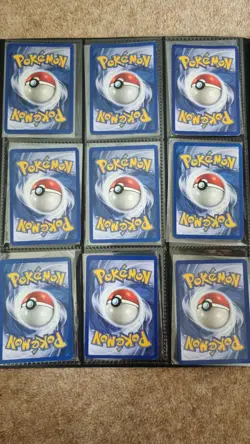 Pokemon TCG Vintage Holo Bundle - Fossil Team Rocket In Binder - Image 2