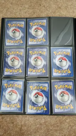 Pokemon TCG Vintage Holo Bundle - Fossil Team Rocket In Binder - Image 4
