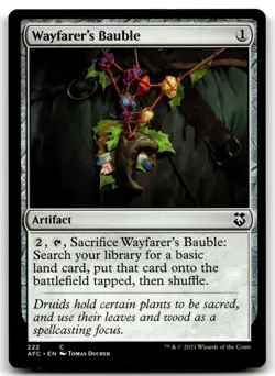 MTG Wayfarer's Bauble C Commander: Adventures in the Forgotten Realms 222 LP - Image 1