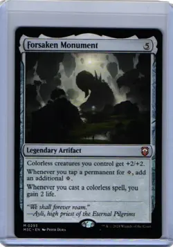 MTG Forsaken Monument Commander: Modern Horizons 3 Regular NM - Image 1