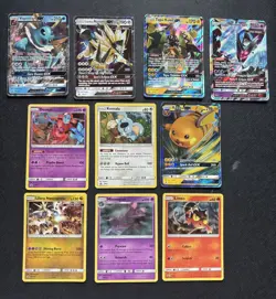 Pokemon Card - Sun & Moon Promo 10x Card Bundle GX, Holo NM - Image 1