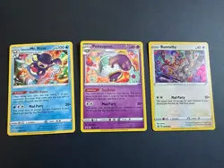 Pokemon TCG "Mad Party" Promo Bundle SWSH079, SWSH081, SWSH082 - Image 1