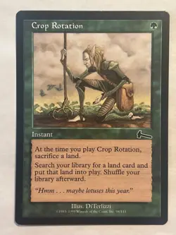 MTG - Crop Rotation - Urza's Legacy - LP - Magic the Gathering - Image 1