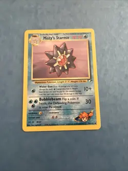 2000 Pokemon Misty's Starmie Gym Heroes Set Unlimited 56/132 - Image 1