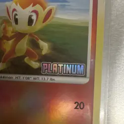 Pokemon TCG Majestic Dawn Chimchar 56/100 Reverse Holo Common 40HP Eng - Image 4