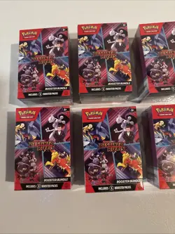 Destined rivals Pokemon Booster Bundle Lot Of 6 - Image 2