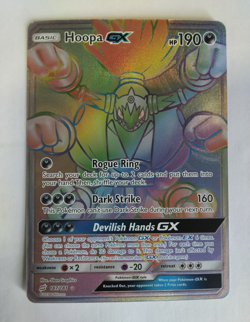 The Pokemon Company Hoopa GX 187/181 Steam Siege Holo Ultra Rare English 2016 - Image 1