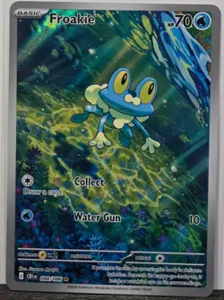 Pokemon TCG Froakie 088/086 ME04: Chaos Rising Holo - Image 1