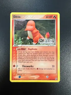 Pokemon Ditto 61/113 2007 Origins International Game Expo Promo Moderate Play - Image 1