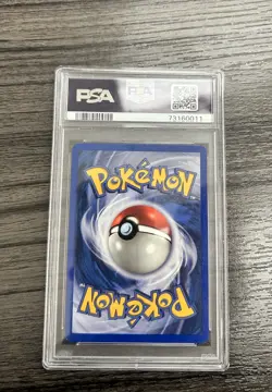 2002 POKEMON LEGENDARY COLLECTION #9 DARK VAPOREON-REVERSE FOIL PSA 9 POP 249 - Image 2