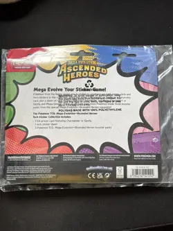 Pokemon TCG: Mega Evolution Ascended Heroes Tech Sticker Collection - Gastly - Image 2