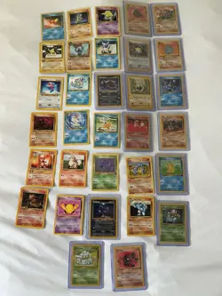 32x Pokemon TCG Vintage Card Bundle - LP/MP - Image 1