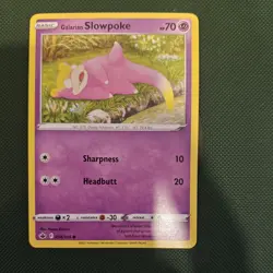 Pokemon TCG Galarian Slowpoke 054/198 Reverse Holo & Non-holo Bundle - Image 4
