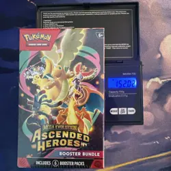 Pokemon TCG Ascended Heroes Booster Bundle – 152g HEAVY – Factory Sealed - Image 1