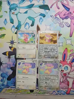 Pokemon TCG Bundle - Audino - 4x Cards - Image 1