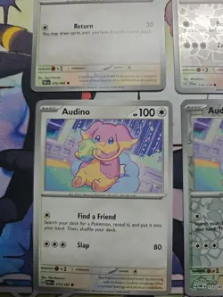 Pokemon TCG Bundle - Audino - 4x Cards - Image 4