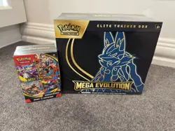 Pokemon TCG Mega Evolution ETB Lucario & Booster Bundle - Image 1