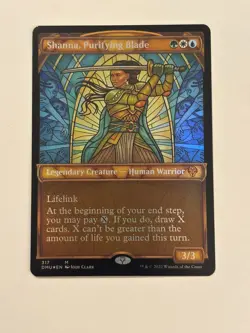 Magic: The Gathering Shanna, Purifying Blade Magic the Gathering MTG - Image 1