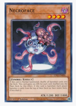 Necroface LDS3-EN006 Common YuGiOh - Image 1