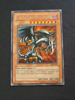 Red-Eyes Black Metal Dragon (Forbidden Memories) FMR-001 Yu-Gi- Oh! Video Game - Image 1